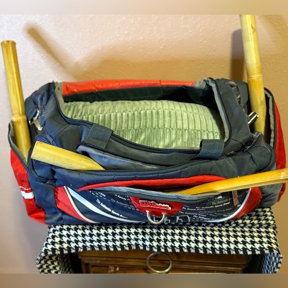 Wilson Red and Black Athletic Bag - Picture 2 of 6